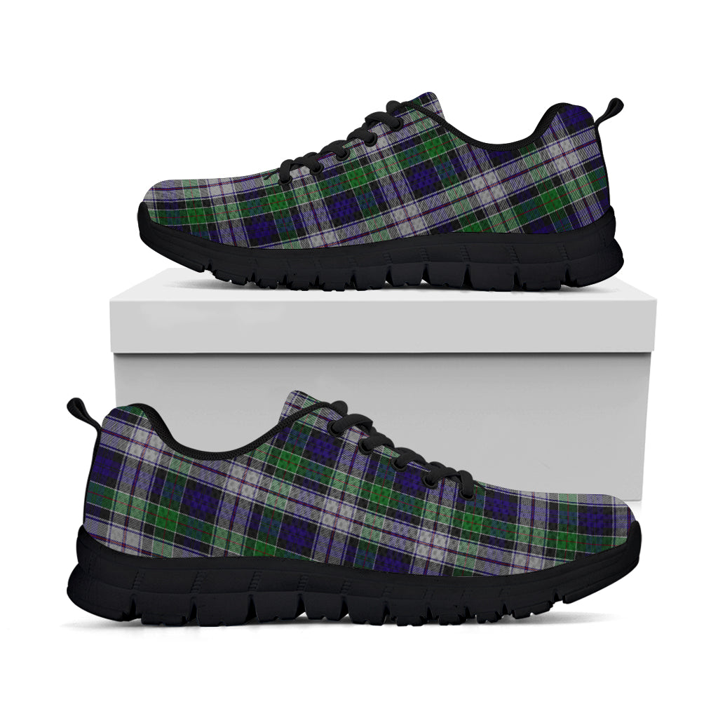 Colquhoun Dress Tartan Sneakers Kid's Sneakers - Tartan Vibes Clothing