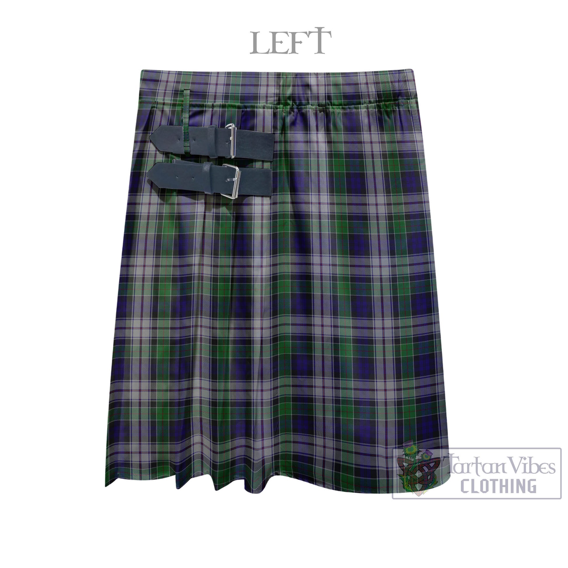 Tartan Vibes Clothing Colquhoun Dress Tartan Men's Pleated Skirt - Fashion Casual Retro Scottish Style