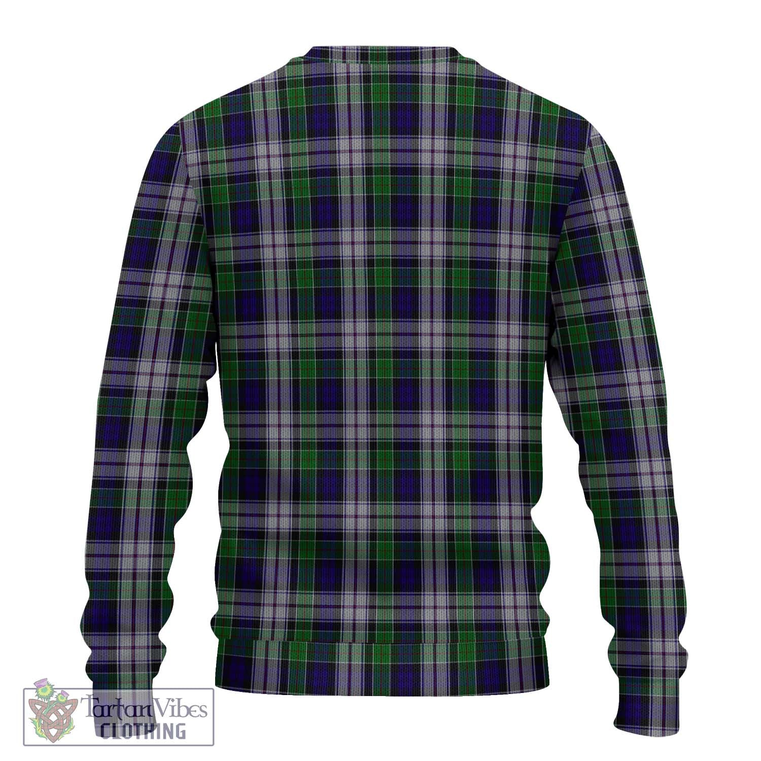 Tartan Vibes Clothing Colquhoun Dress Tartan Knitted Sweater with Family Crest DNA In Me Style