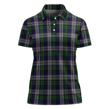 Colquhoun Dress Tartan Polo Shirt For Women