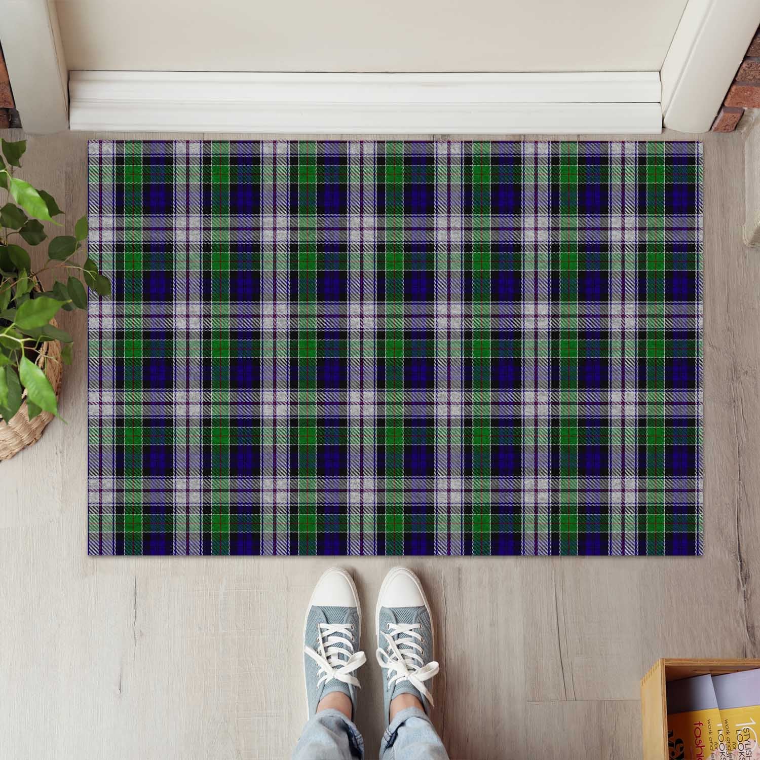 Colquhoun Dress Tartan Door Mat - Tartanvibesclothing