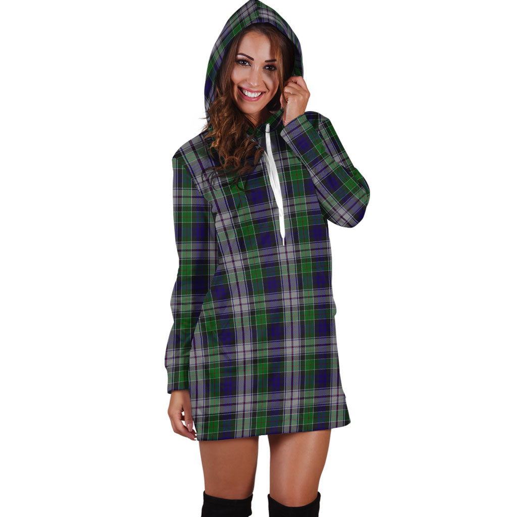 Colquhoun Dress Tartan Hoodie Dress - Tartan Vibes Clothing