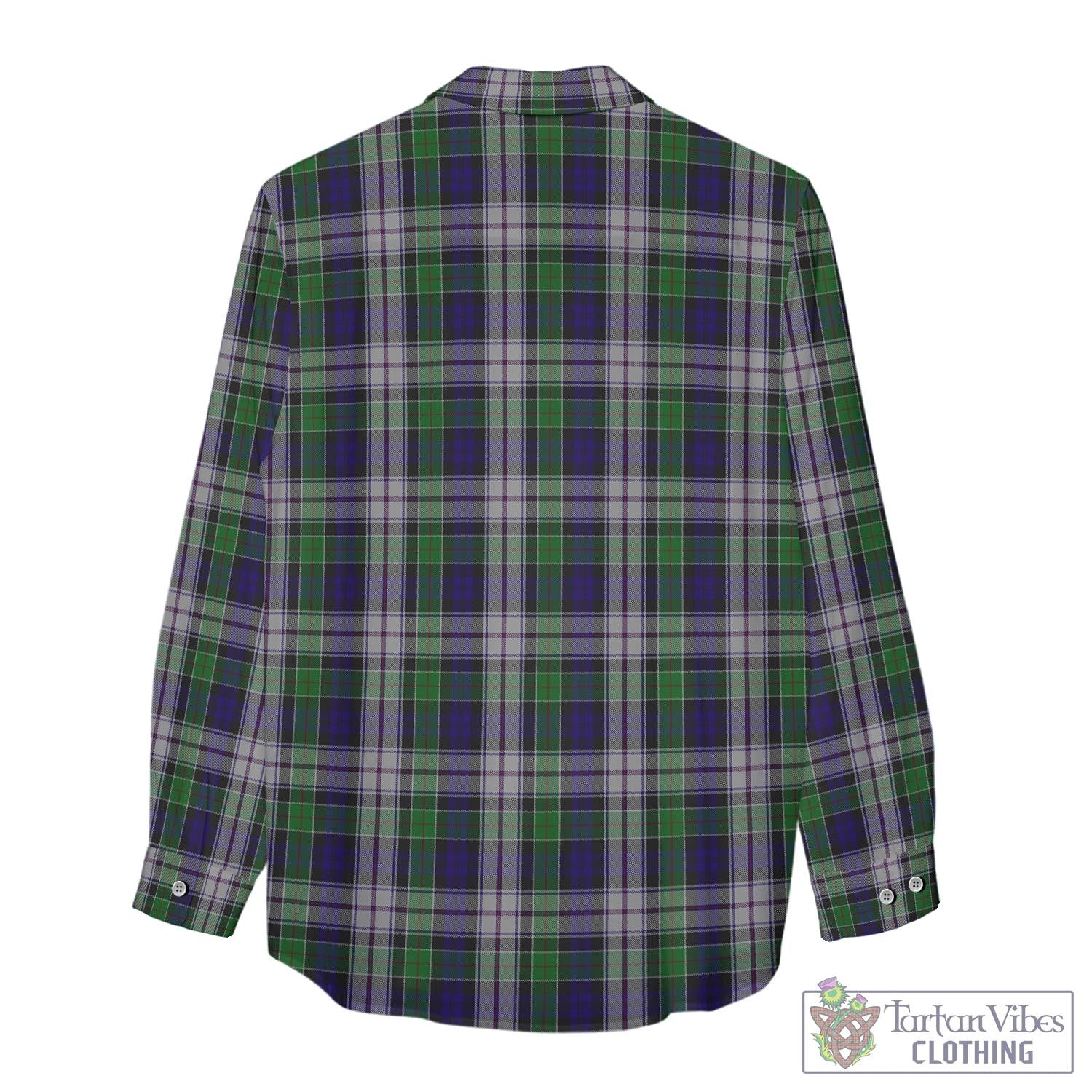 Tartan Vibes Clothing Colquhoun Dress Tartan Womens Casual Shirt with Family Crest