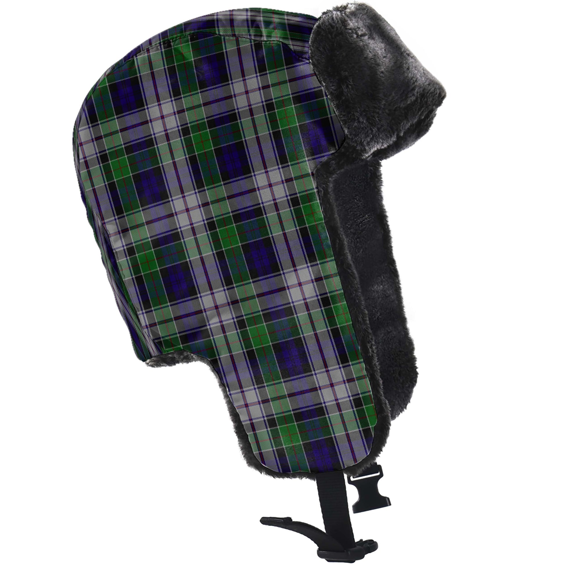 Colquhoun Dress Tartan Winter Trapper Hat - Tartanvibesclothing