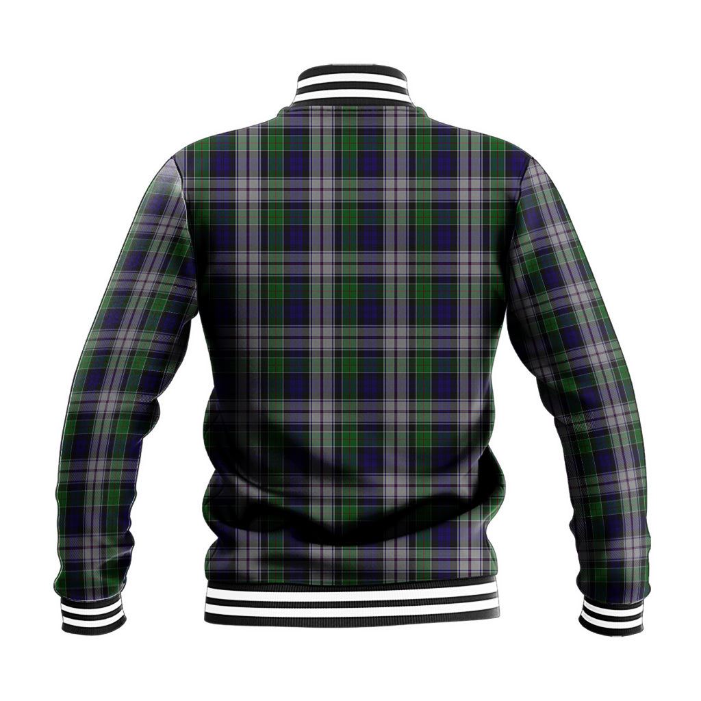 Colquhoun Dress Tartan Baseball Jacket with Family Crest - Tartan Vibes Clothing