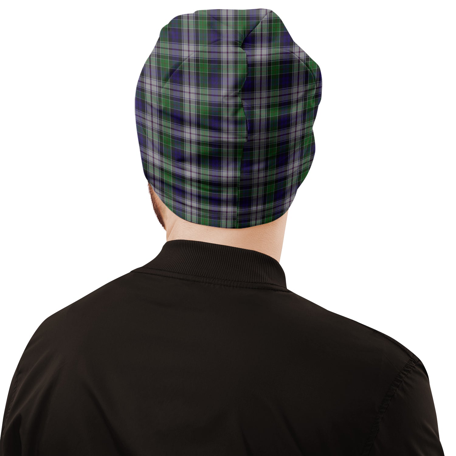 Colquhoun Dress Tartan Beanies Hat with Family Crest - Tartan Vibes Clothing