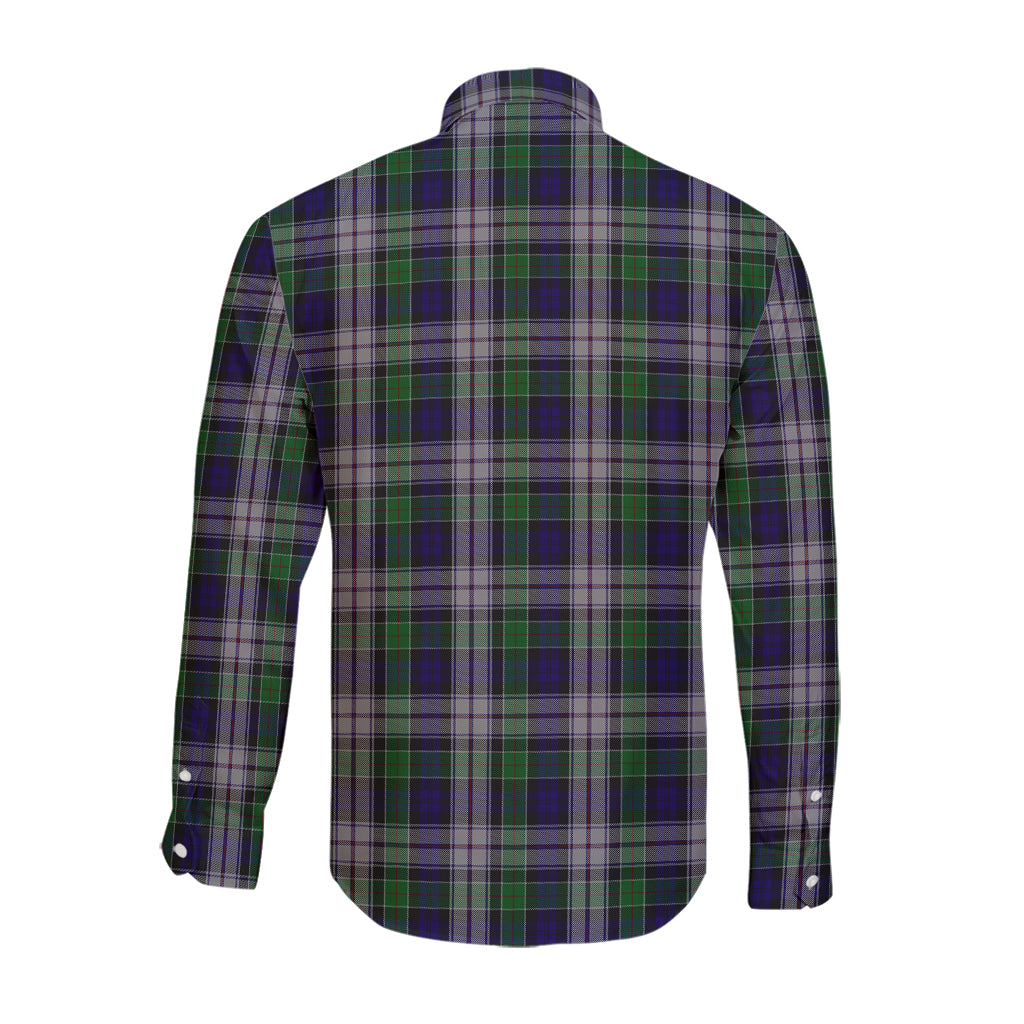 colquhoun-dress-tartan-long-sleeve-button-up-shirt-with-family-crest