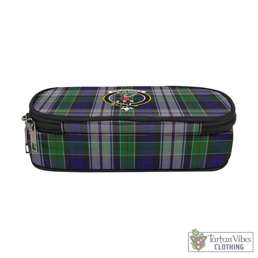 Tartan Vibes Clothing Colquhoun Dress Tartan Pen and Pencil Case with Family Crest