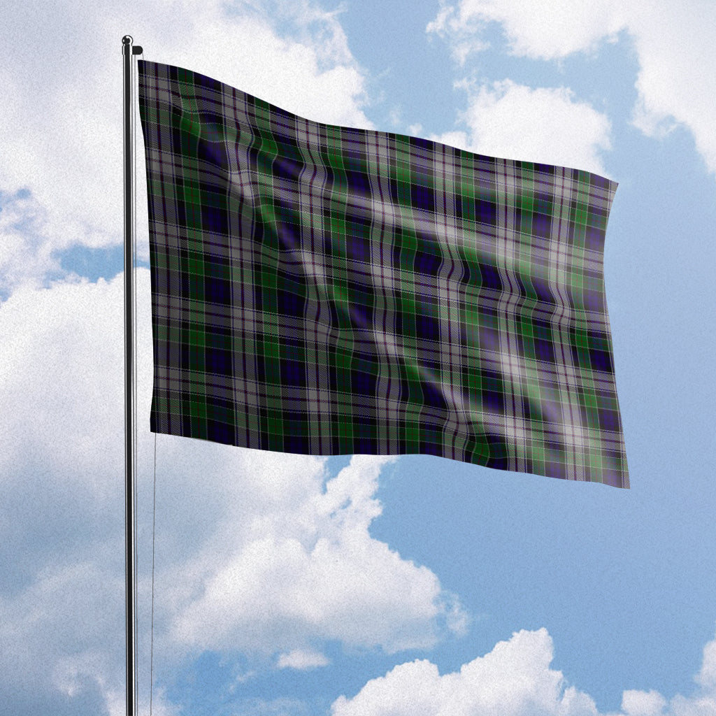 Colquhoun Dress Tartan Flag House Flag (Horizontal) - Tartan Vibes Clothing