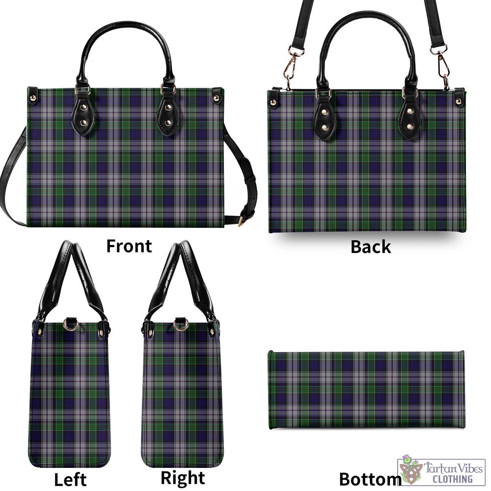 Tartan Vibes Clothing Colquhoun Dress Tartan Luxury Leather Handbags