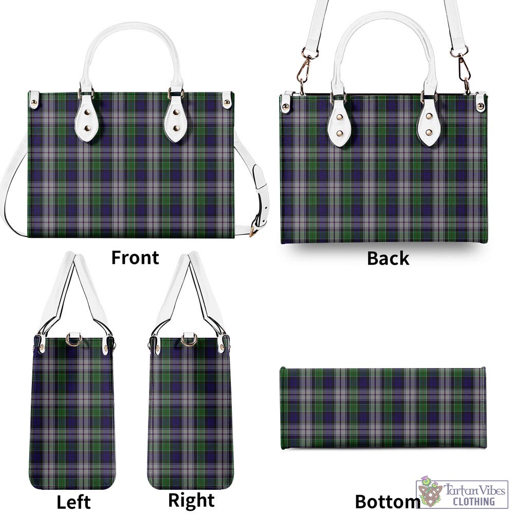 Tartan Vibes Clothing Colquhoun Dress Tartan Luxury Leather Handbags