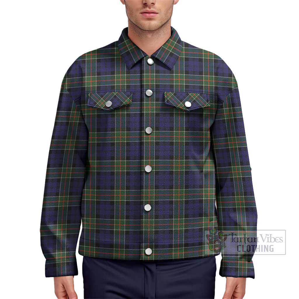 Tartan Vibes Clothing Colquhoun Modern Tartan Unisex Lapel Cotton Jacket