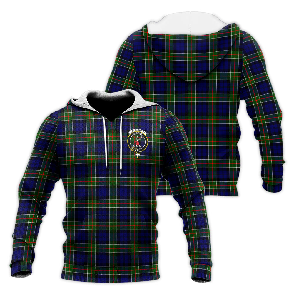 colquhoun-modern-tartan-knitted-hoodie-with-family-crest