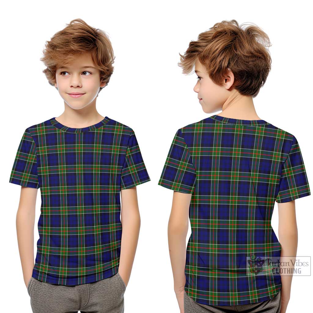 Tartan Vibes Clothing Colquhoun Modern Tartan Kid T-Shirt