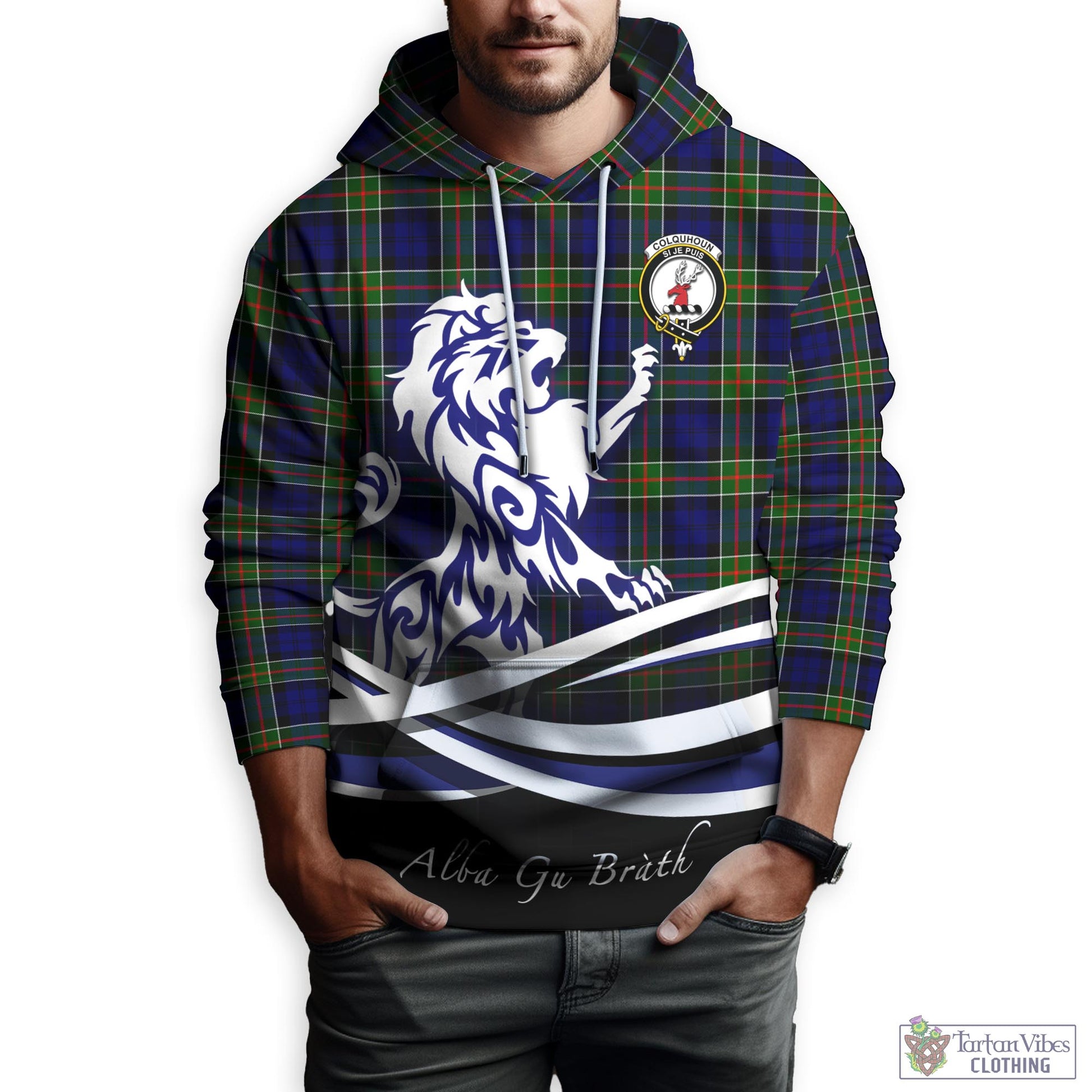 colquhoun-modern-tartan-hoodie-with-alba-gu-brath-regal-lion-emblem