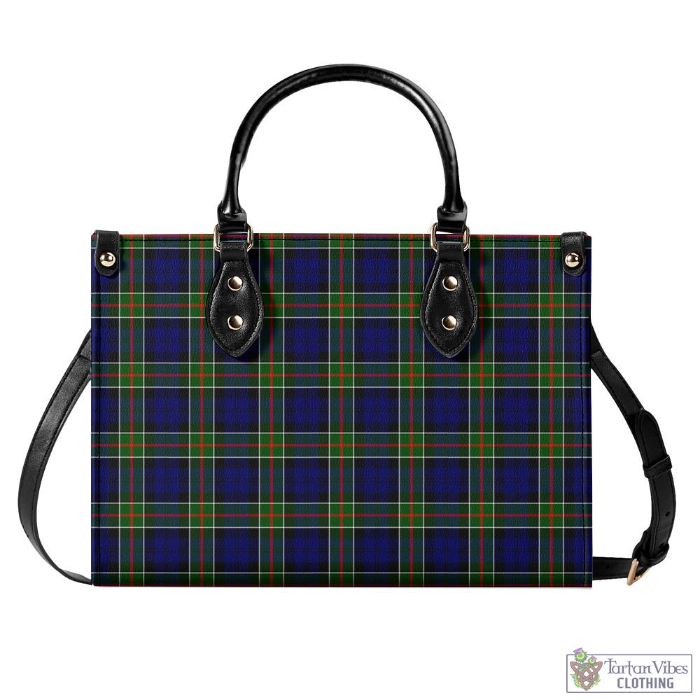 Tartan Vibes Clothing Colquhoun Modern Tartan Luxury Leather Handbags