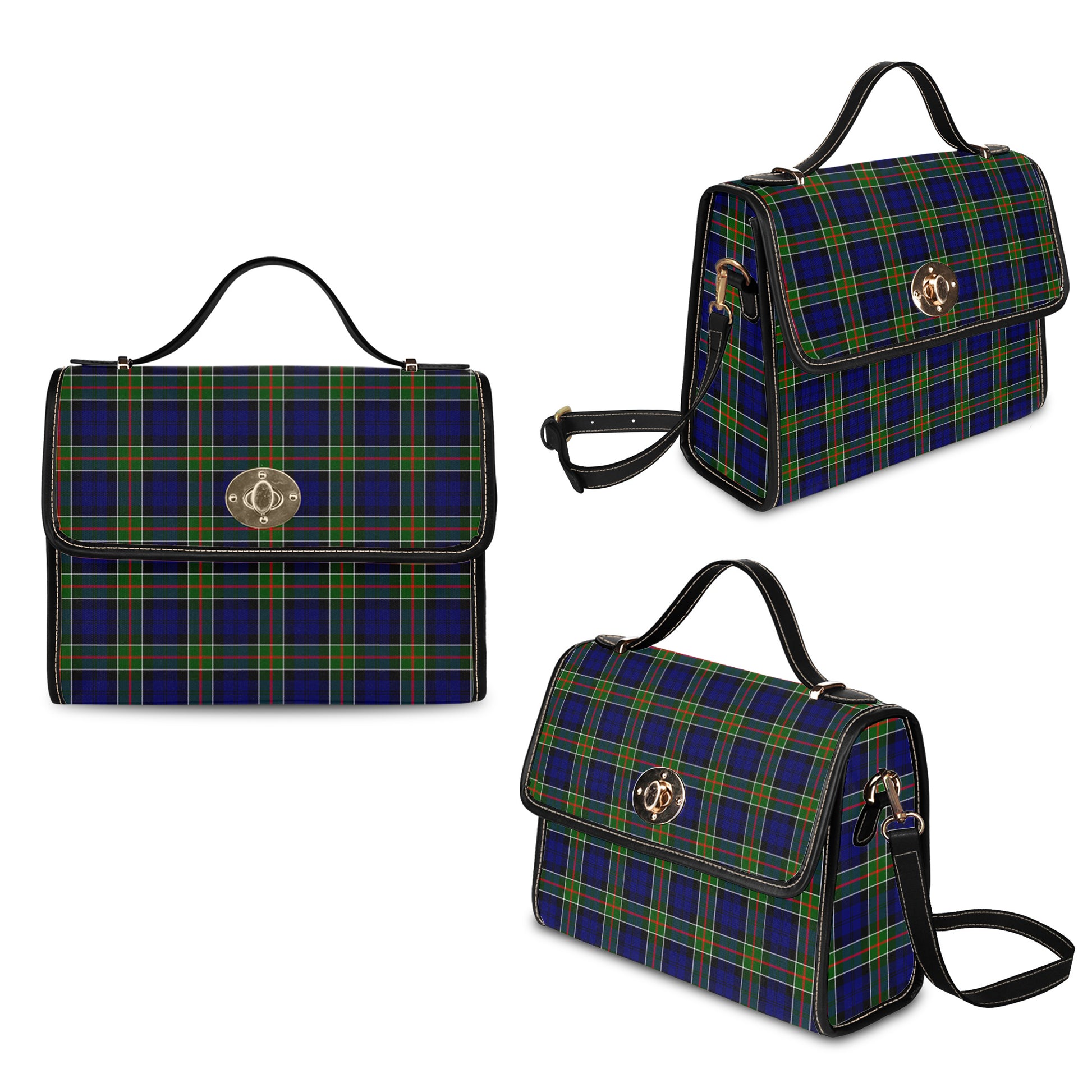 colquhoun-modern-tartan-leather-strap-waterproof-canvas-bag