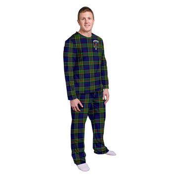 Colquhoun Tartan Pajamas Family Set with Family Crest