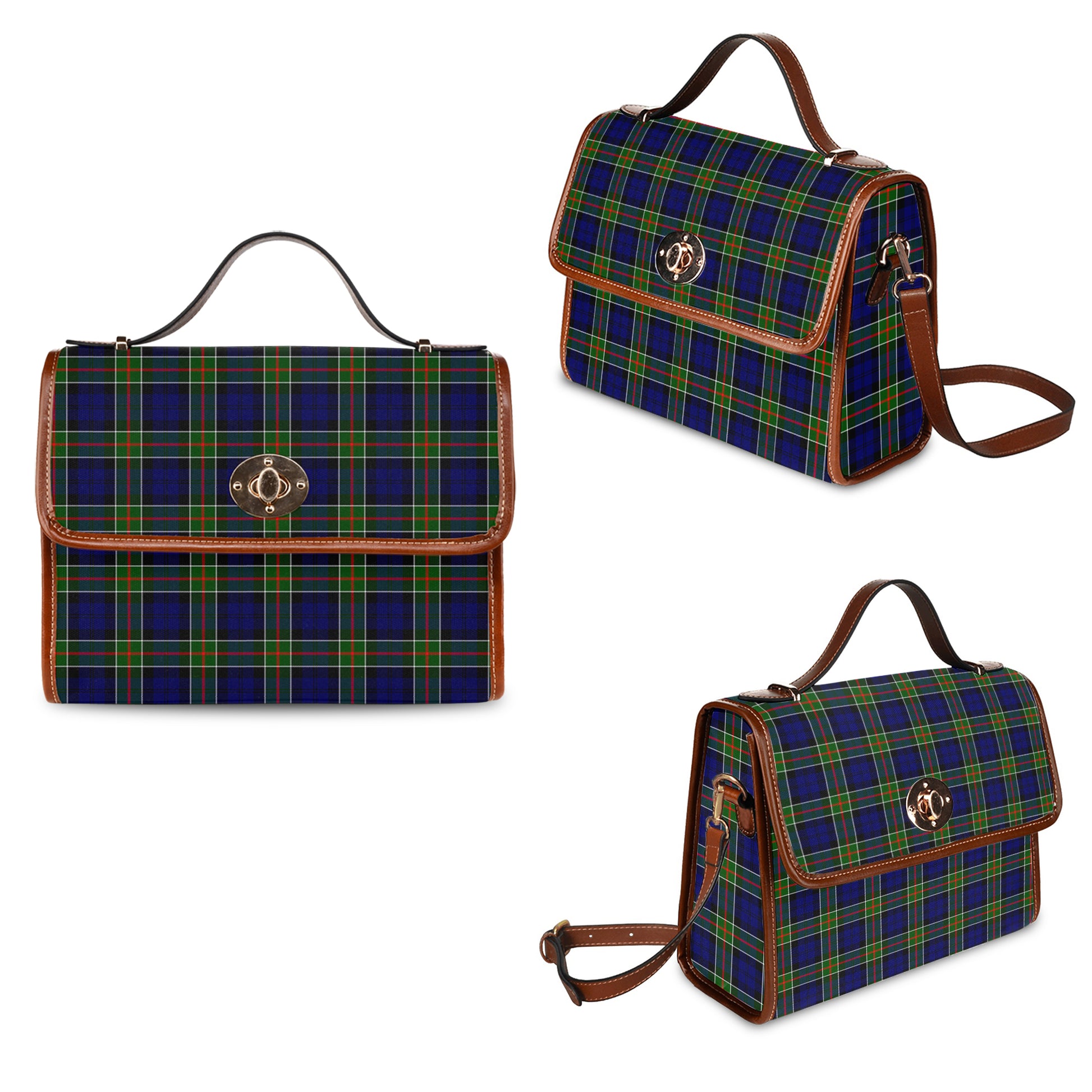 colquhoun-modern-tartan-leather-strap-waterproof-canvas-bag