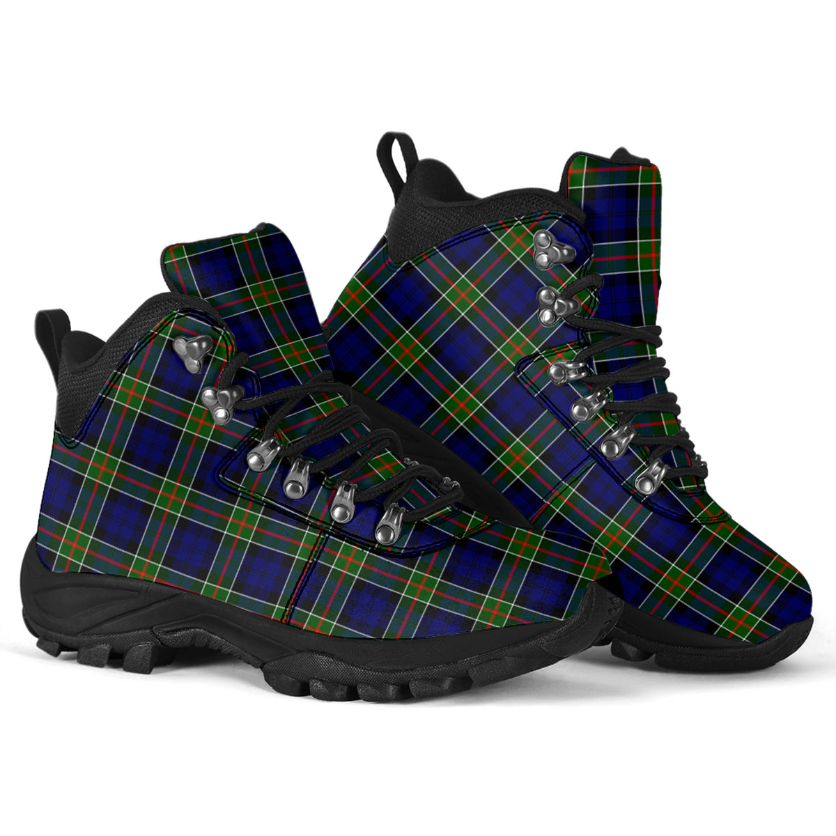 Colquhoun Modern Tartan Alpine Boots - Tartanvibesclothing