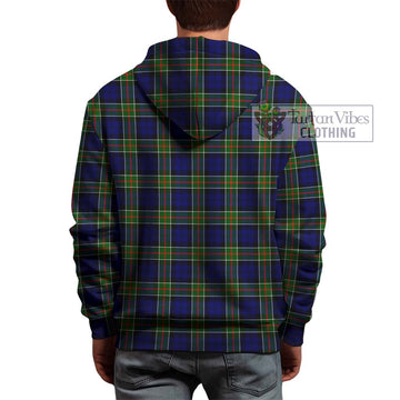 Colquhoun Tartan Hoodie with Family Crest DNA In Me Style