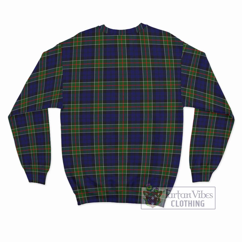 Tartan Vibes Clothing Colquhoun Modern Tartan Sweatshirt with Family Crest DNA In Me Style