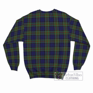 Colquhoun Tartan Sweatshirt with Family Crest DNA In Me Style