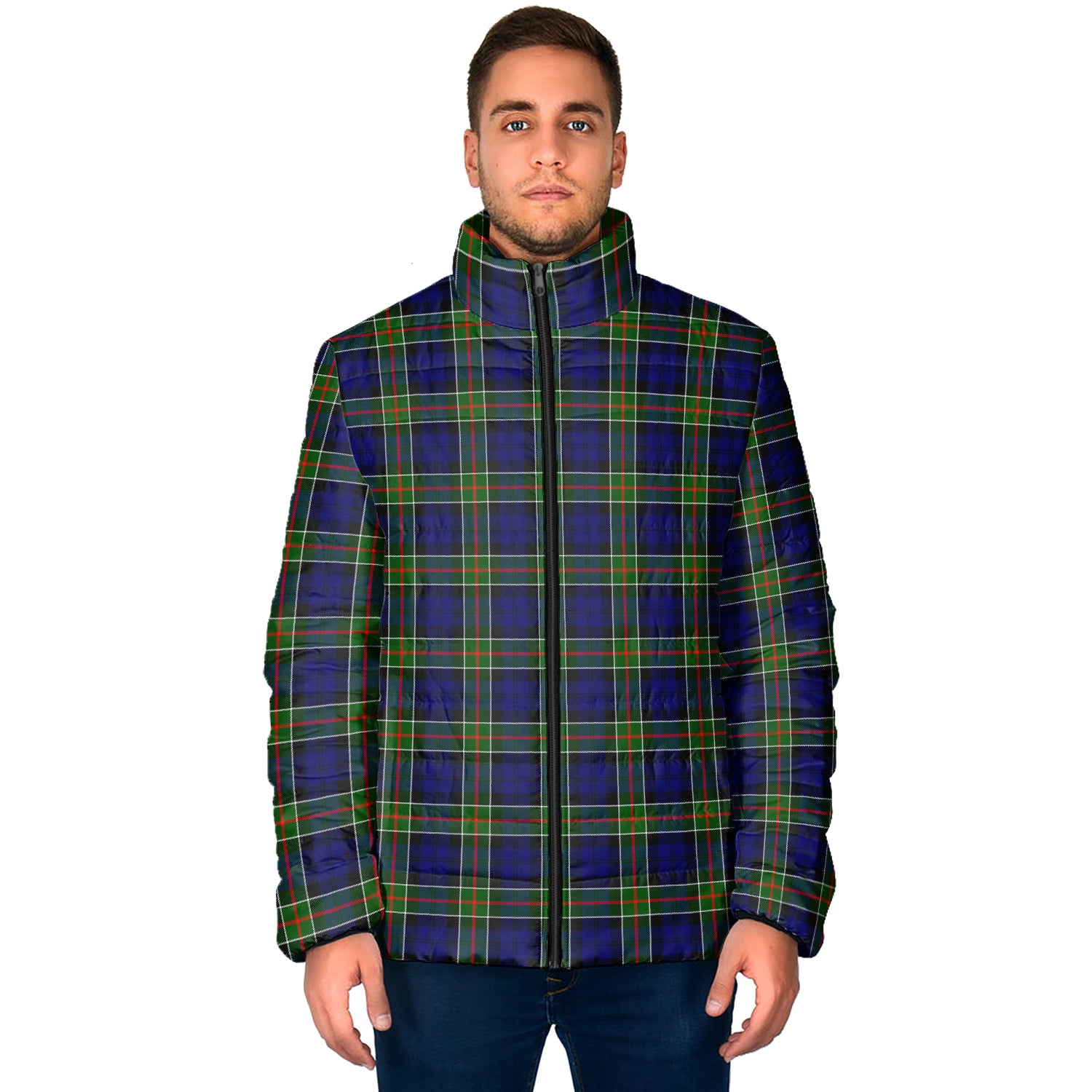 Colquhoun Tartan Padded Jacket - Tartan Vibes Clothing