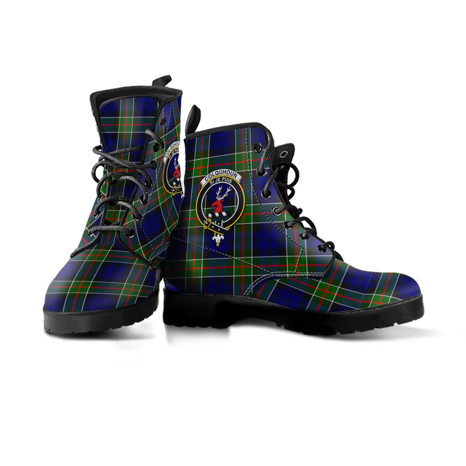 colquhoun-modern-tartan-leather-boots-with-family-crest