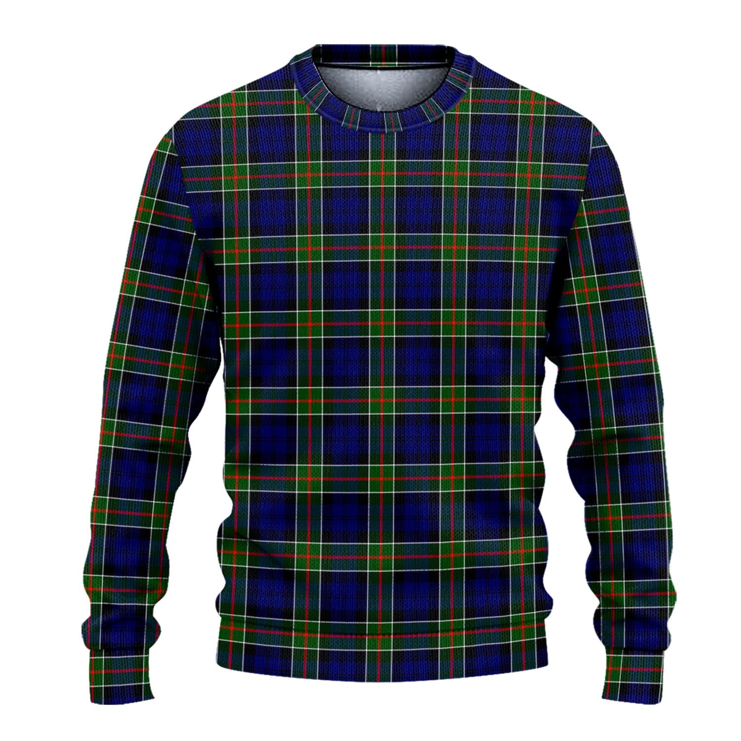 Colquhoun Modern Tartan Knitted Sweater - Tartanvibesclothing