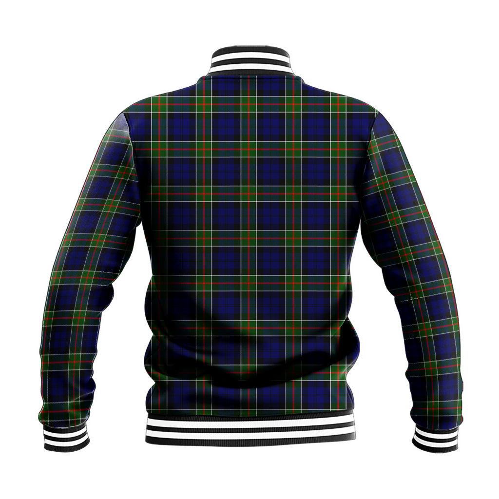 Colquhoun Tartan Baseball Jacket with Family Crest - Tartan Vibes Clothing