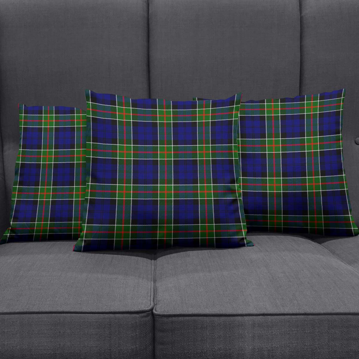 Colquhoun Modern Tartan Pillow Cover - Tartanvibesclothing