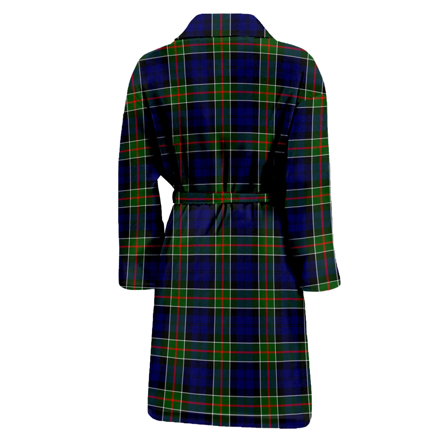 Colquhoun Tartan Bathrobe with Family Crest - Tartan Vibes Clothing