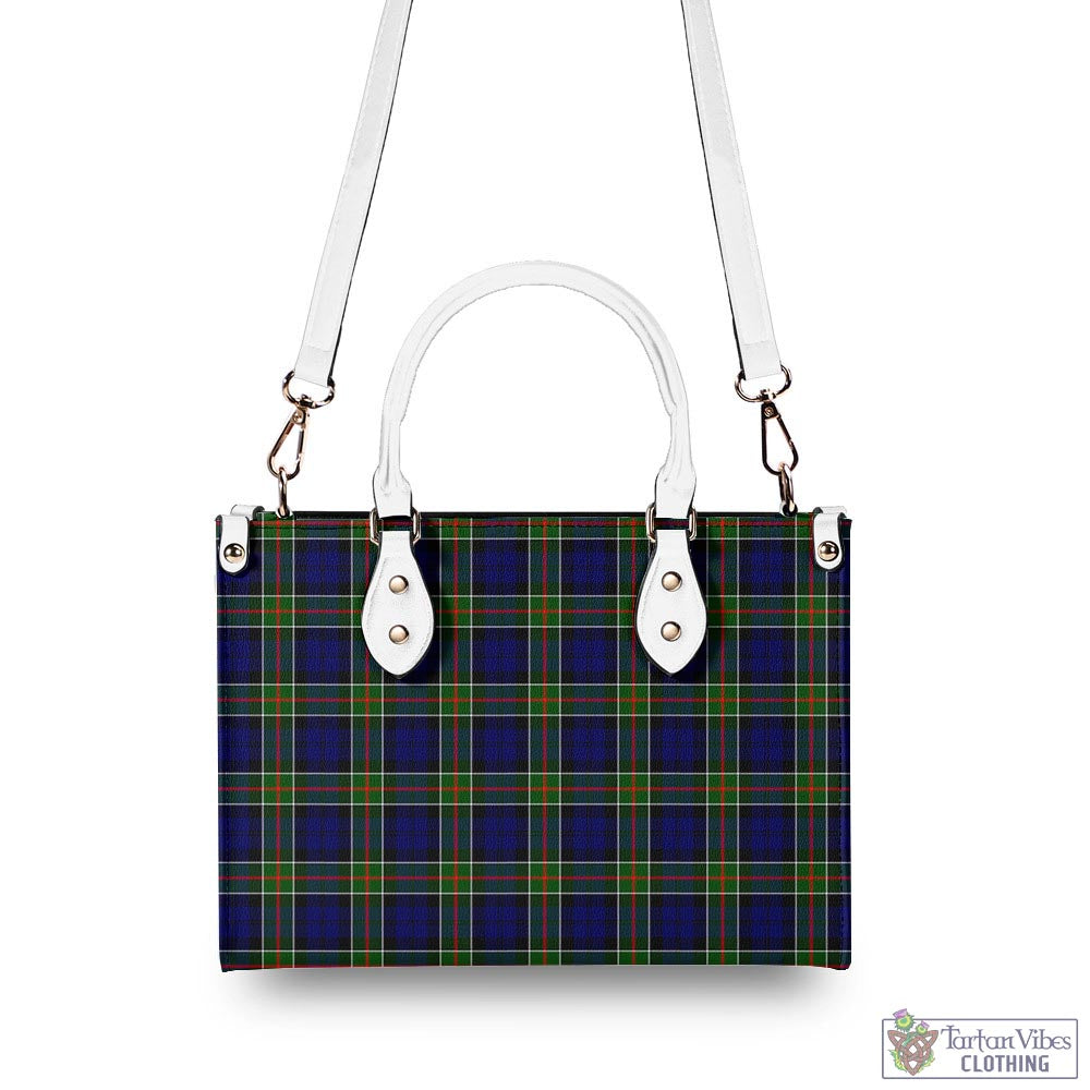 Tartan Vibes Clothing Colquhoun Modern Tartan Luxury Leather Handbags