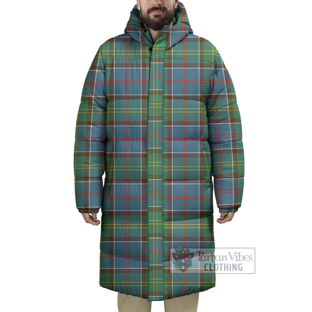 Tartan Vibes Clothing Colville Tartan Long Down Jacket