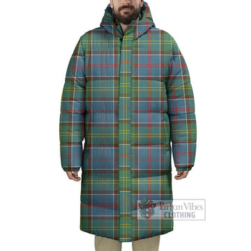 Colville Tartan Long Down Jacket