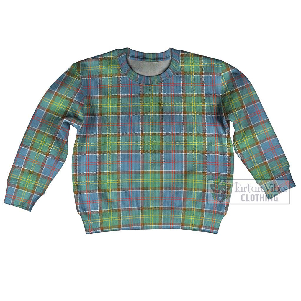 Tartan Vibes Clothing Colville Tartan Kid Ugly Sweater