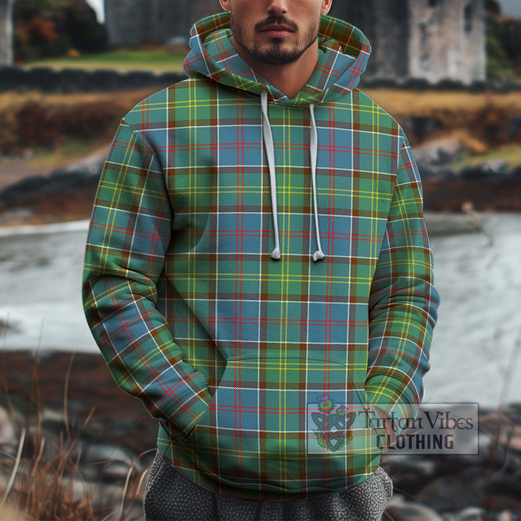 Colville Tartan Cotton Hoodie Pullover Hoodie XS - Tartan Vibes Clothing