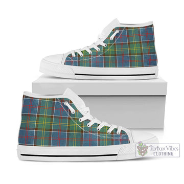 Colville Tartan High Top Shoes