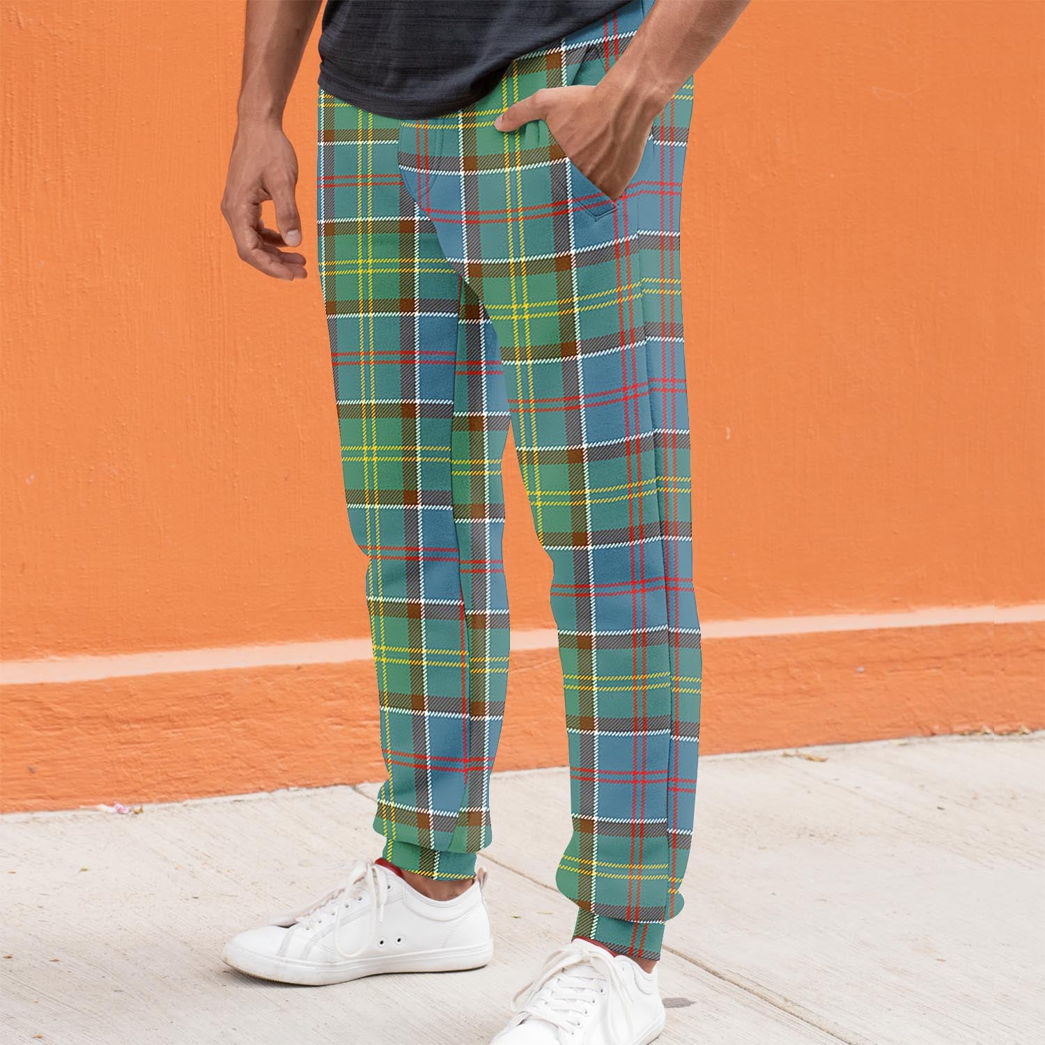 Colville Tartan Joggers Pants S - Tartanvibesclothing