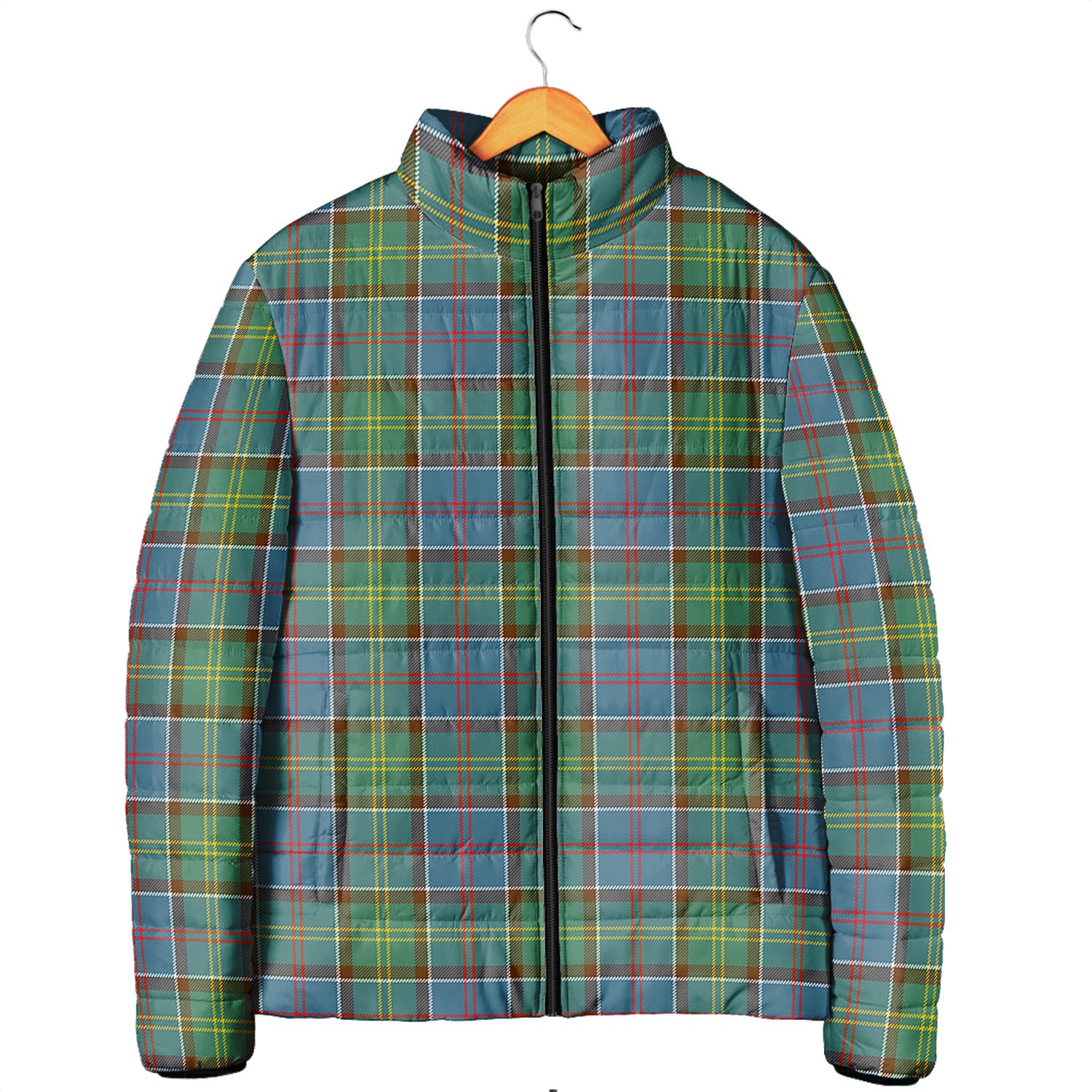 Colville Tartan Padded Jacket Men's Padded Jacket - Tartan Vibes Clothing