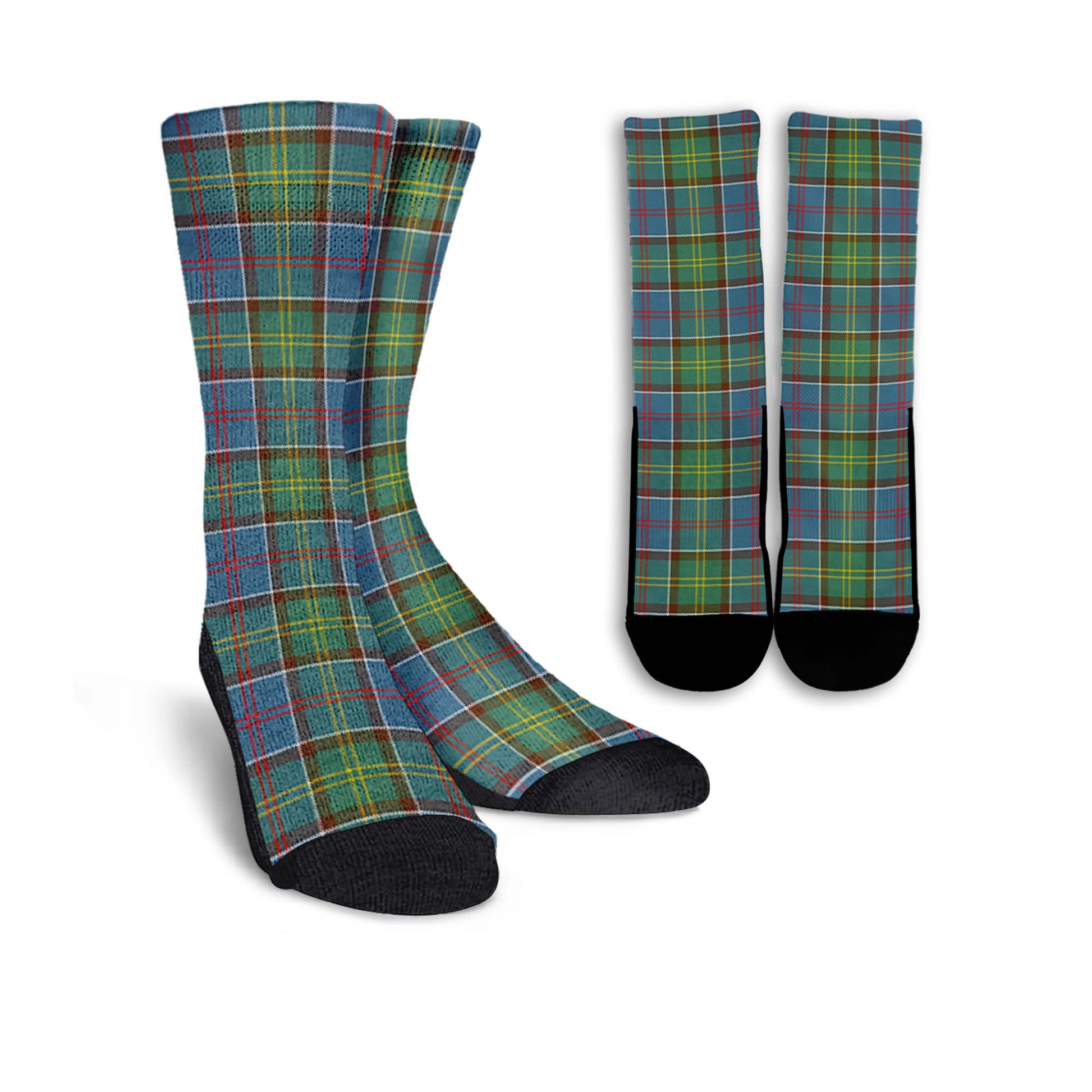 Colville Tartan Crew Socks - Tartanvibesclothing