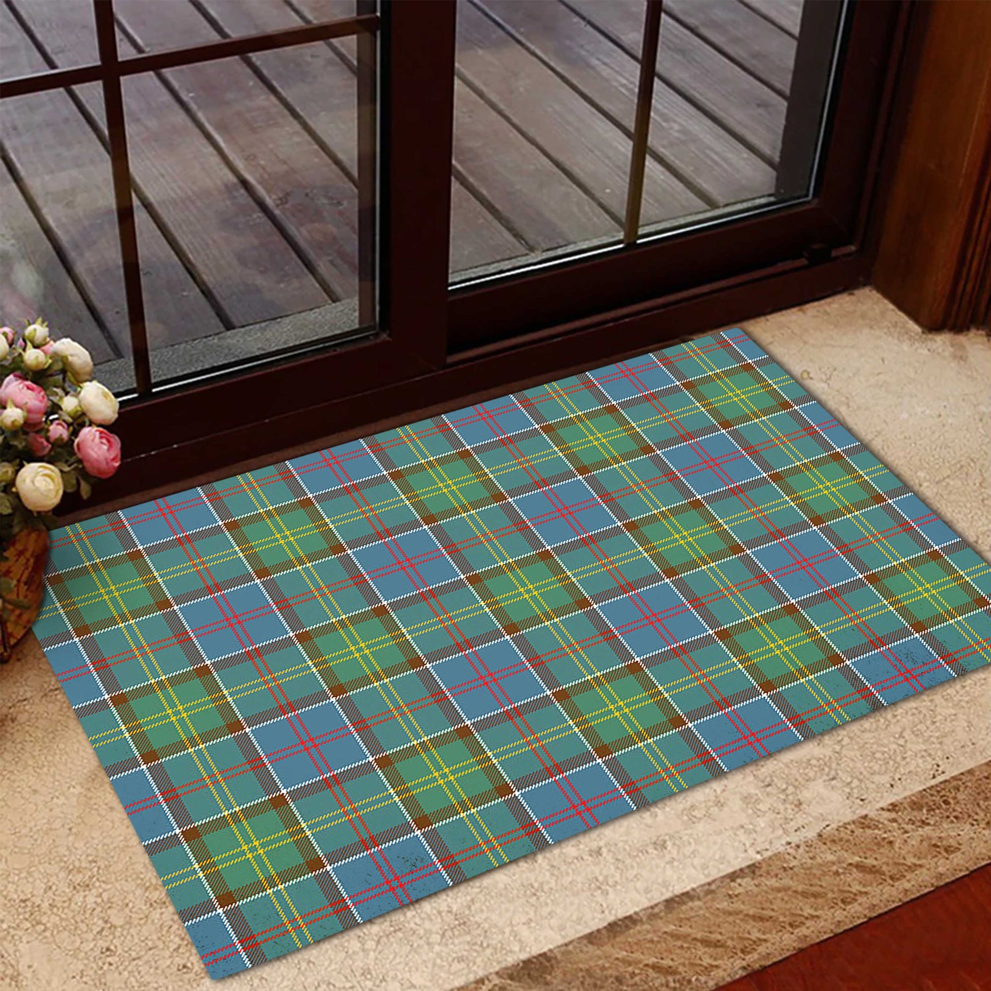 Colville Tartan Door Mat - Tartanvibesclothing