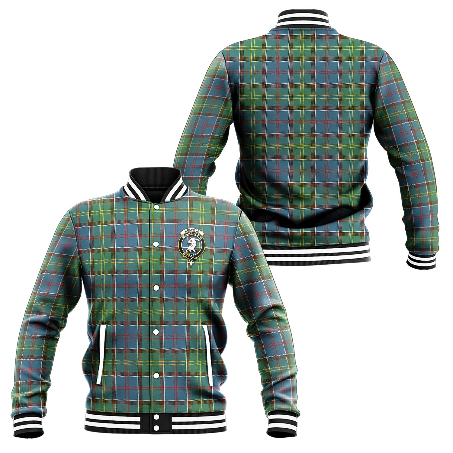 colville-tartan-baseball-jacket-with-family-crest