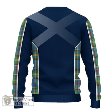 Colville Tartan Ugly Sweater with Family Crest and Lion Rampant Vibes Sport Style