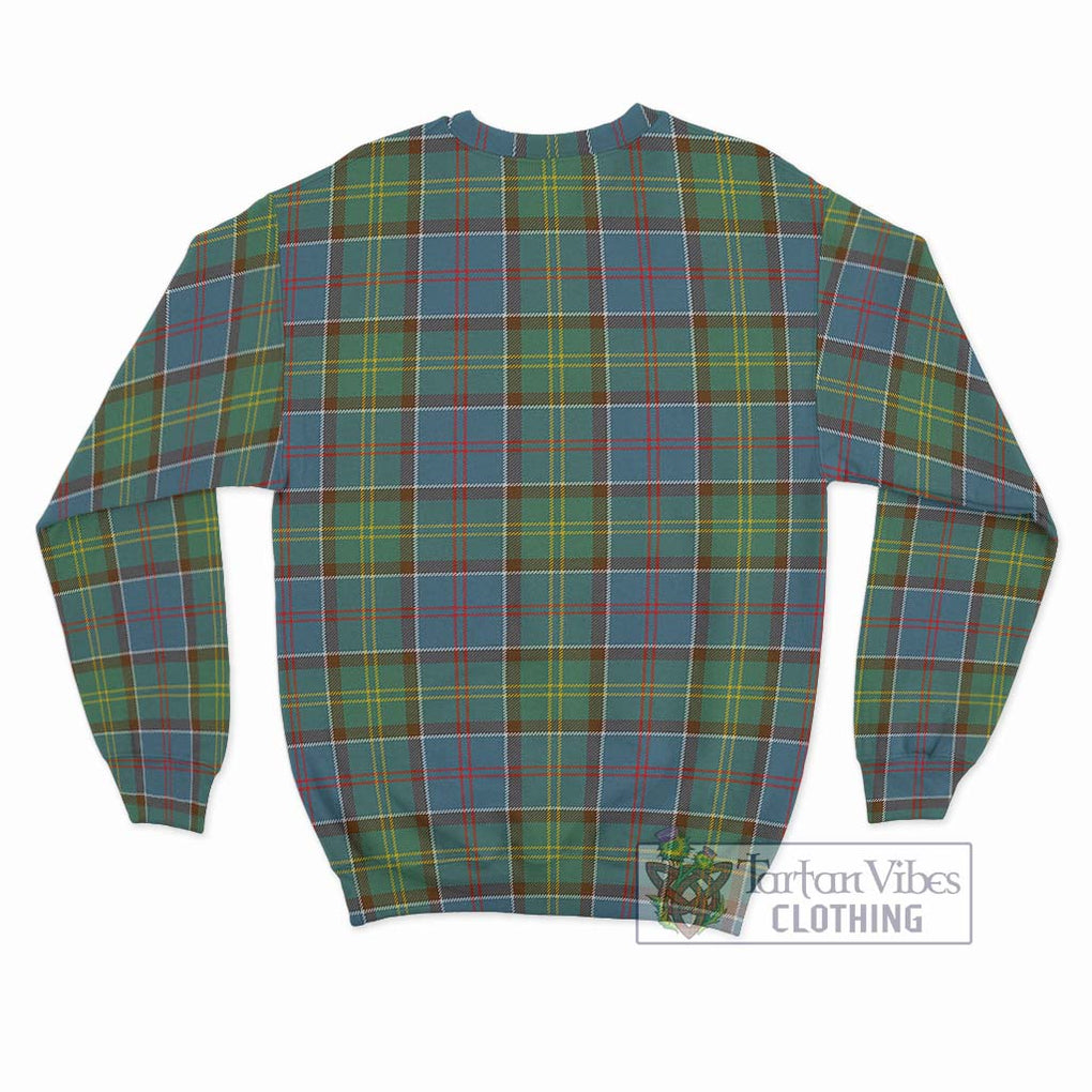 Colville Tartan Sweatshirt with Family Crest DNA In Me Style - Tartanvibesclothing Shop