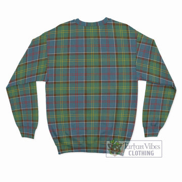 Colville Tartan Sweatshirt with Family Crest DNA In Me Style