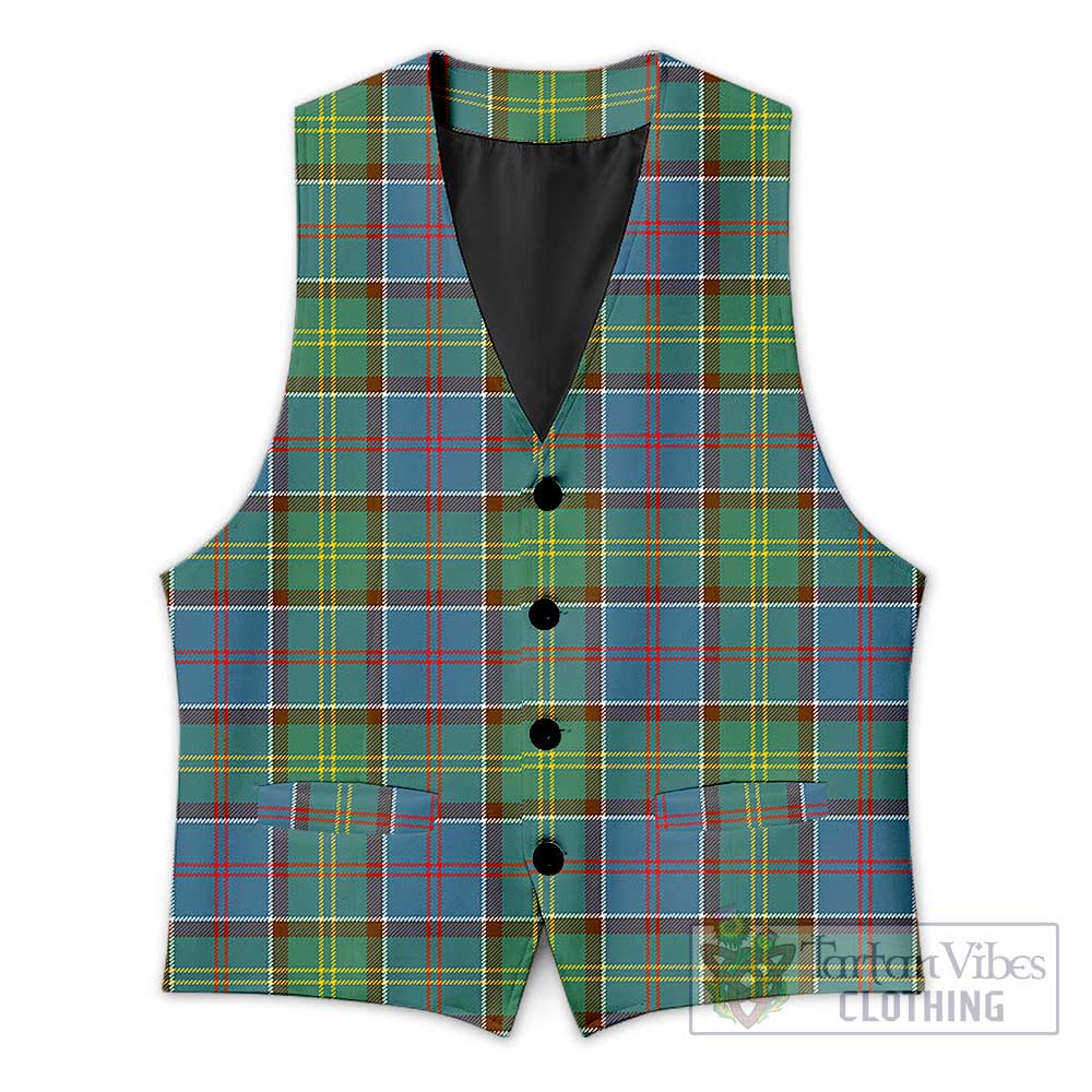 Tartan Vibes Clothing Colville Tartan Men's Sleeveless Suit Vest