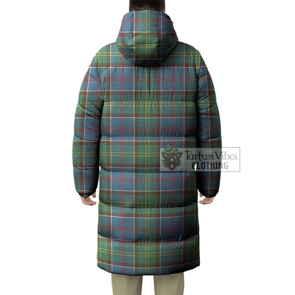 Tartan Vibes Clothing Colville Tartan Long Down Jacket