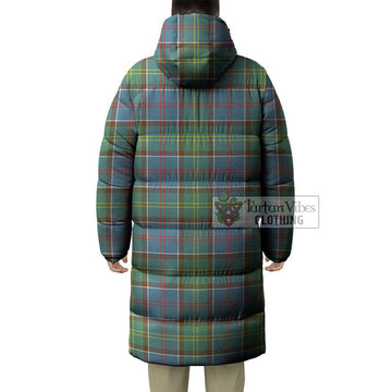 Colville Tartan Long Down Jacket